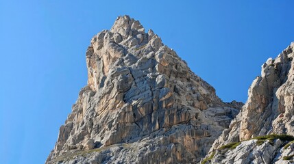 Fototapeta premium Majestic Mountain Peak in the Dolomites