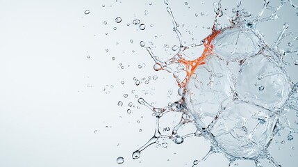 Detailed closeup of a blister bursting, severe pain, clear fluid oozing, high-resolution skin trauma