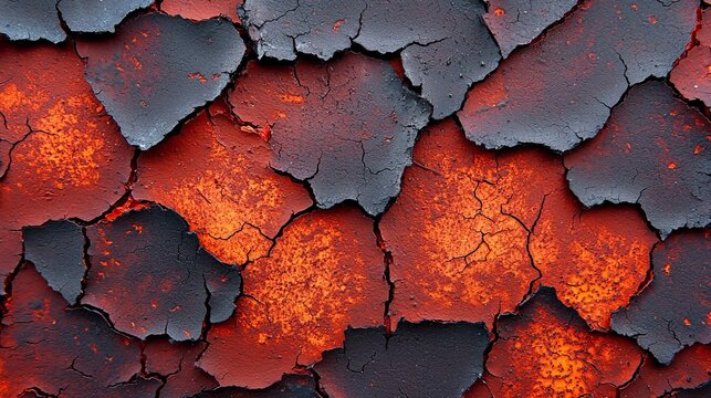 Extreme closeup of a second-degree burn, blistered and peeling skin, severe pain, high-detail texture