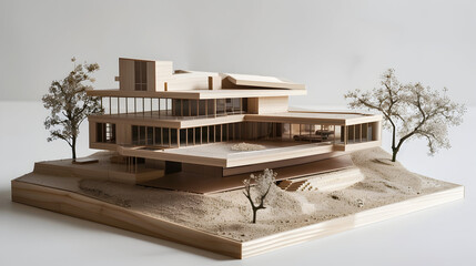 Architecture model, house d