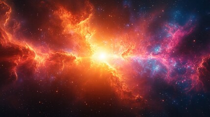 Fototapeta premium Cosmic Explosion.