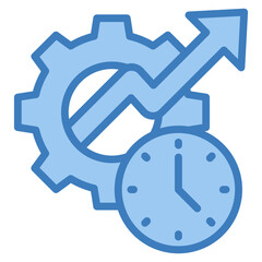Time Management Icon Element For Design