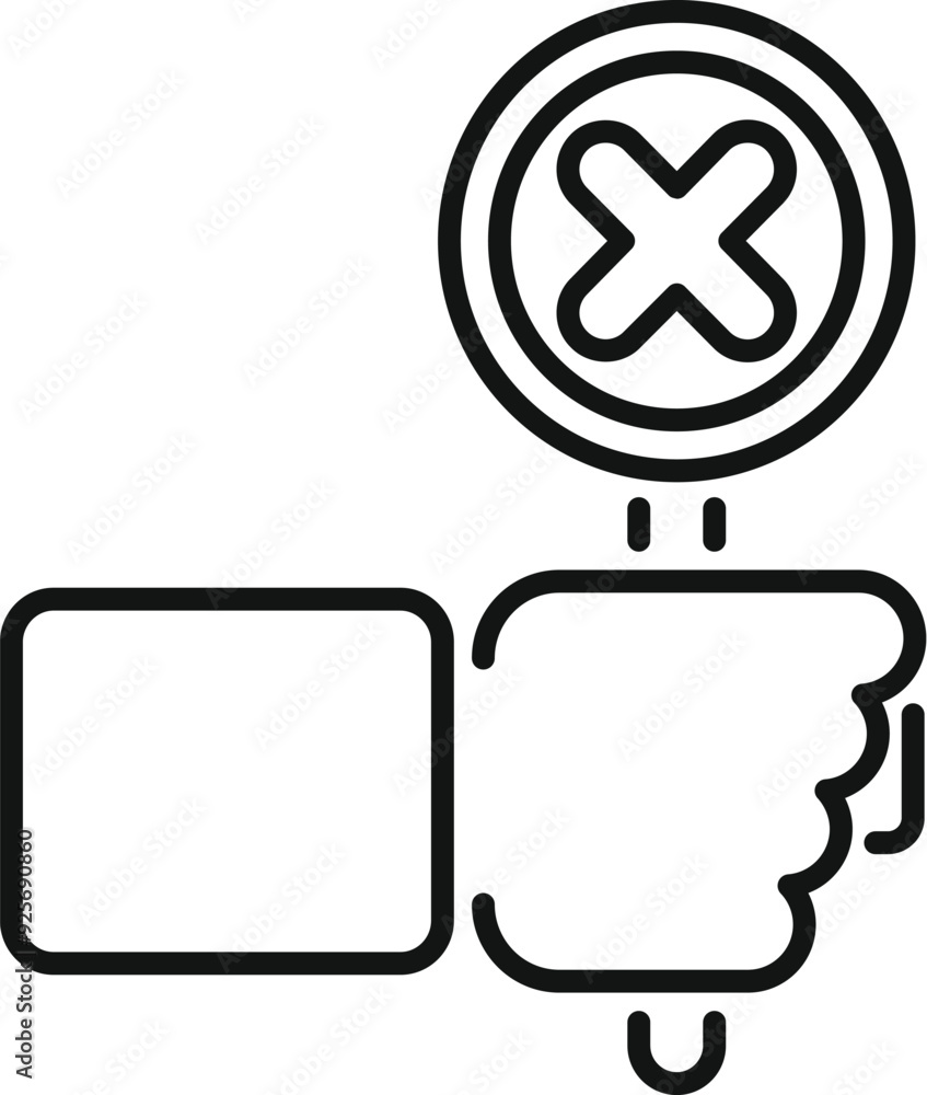 Poster hand is hovering over a delete button, about to make a choice