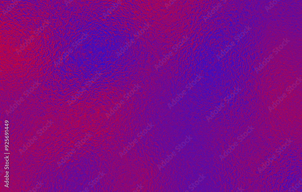 Poster red plus blue foil glass texture background. abstract gradient bright light reflection and shiny rou