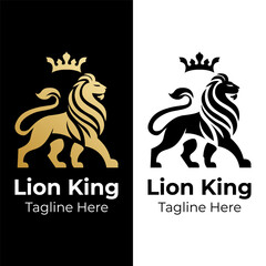 Royal Lion The Crowned Majesty