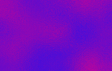 Pink plus blue foil glass texture background. Abstract gradient bright light reflection and shiny rough texture surface. Glass Effect background 
