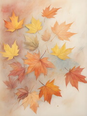 autumn leaves background