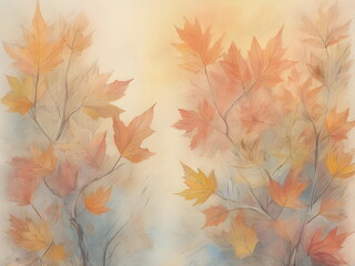 autumn leaves background