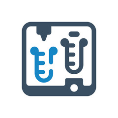 Test Tube Icon vector illustration