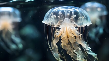 jellyfish in ocean
