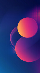 Abstract modern gradient geometric background with a space for your text