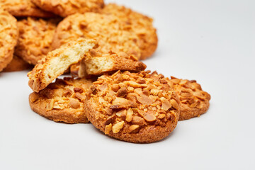 Crunchy almond cookies, freshly baked and ready to satisfy your sweet cravings