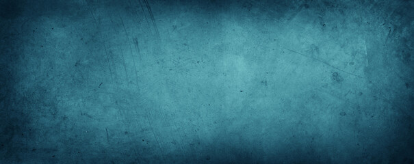 Blue textured concrete wall background