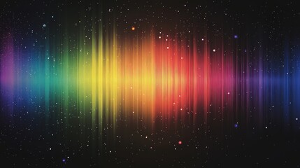 Spectrum diagram: full electromagnetic range with wavelengths and frequency
