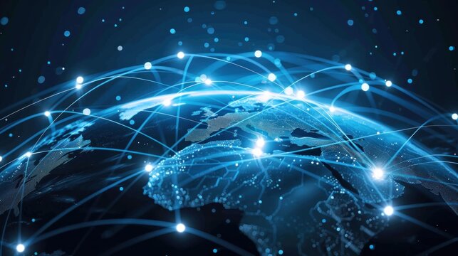 Global communications network, digital content and social networking services