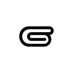 Fototapeta premium letter G flat vector logo design