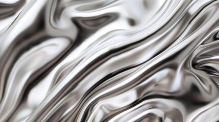 abstract silver liquid metal background
