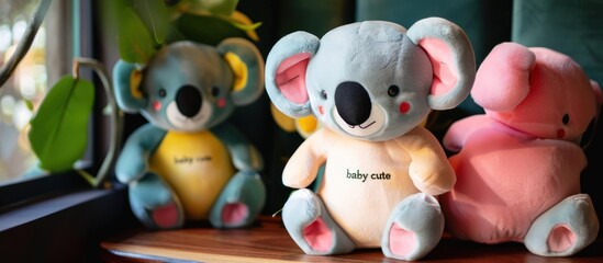 Obraz premium Cute Plush Koala Toys