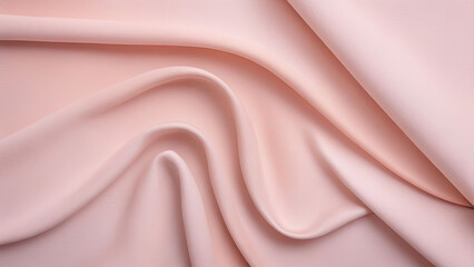 Obraz premium Cloth blush pink to pale peach background, fabric wallpaper