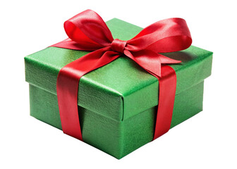 Obraz premium Elegant Gift Box on Transparent Background for Custom Use