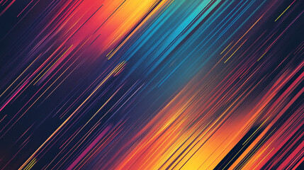 Dash Line Abstract Background