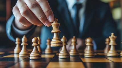 Business strategy planning corporate goals success management