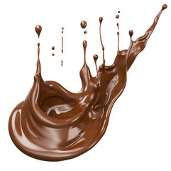 Dark Chocolate splash.