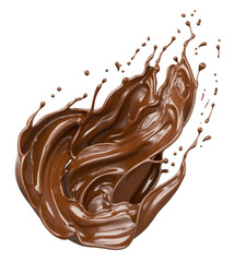 Dark Chocolate splash.