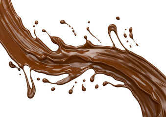 Dark Chocolate splash.