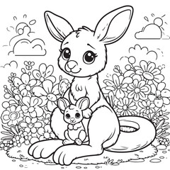 Kangaroo illustration