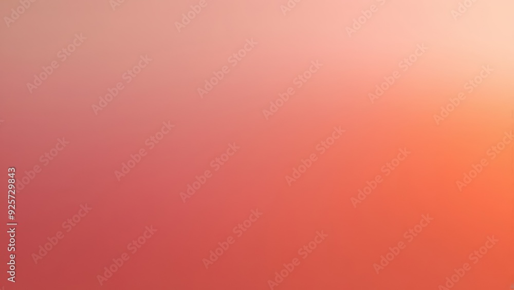 Poster soft gradient background with warm tones, creating a peaceful and elegant atmosphere ideal for artis