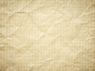 Obraz premium Soft, creamy beige paper texture with subtle wrinkles and faint grid lines, evoking a sense of vintage elegance and nostalgia.