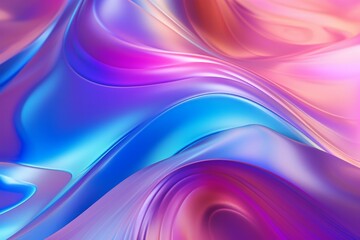 Abstract background with colorful rainbow colors, gradient of vibrant neon color, liquid oil paint texture