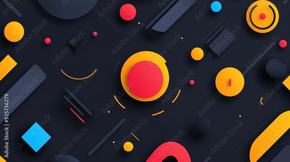 Poster a sleek black abstract background featuring a modern geometric pattern, perfect for adding depth to 
