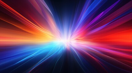 Abstract background with bright colors and flowing lines.