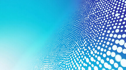 Halftone background with Blue gradient Trendy design