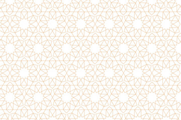 abstract islamic golden pattern backdrop in ethnic style