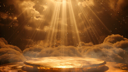 Golden stage, moment of honor under the spotlight