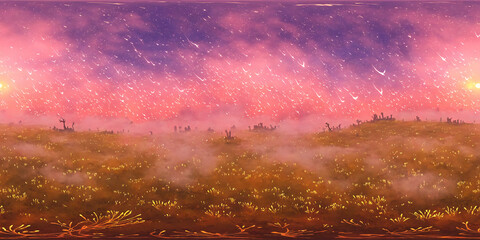 HDRI Dreamland Fantasy Equirectangular Panorama 14