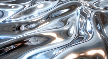 Abstract Metal Pattern