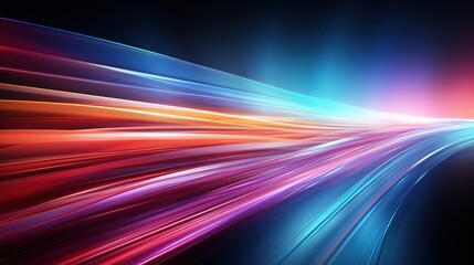 Abstract background with colorful streaks.