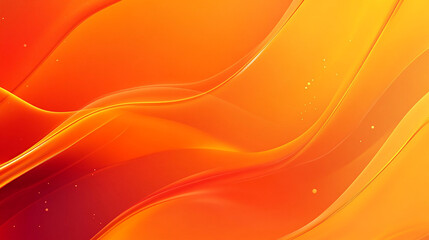 Modern orange gradient curve liquid background
