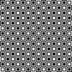 abstract checkerboard black and white seamless pattern vector