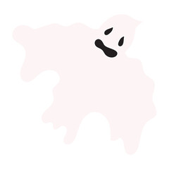 spooky ghost elements icon,doodle, ghost, fear, magic, silhouette, mystery, evil, death, halloween