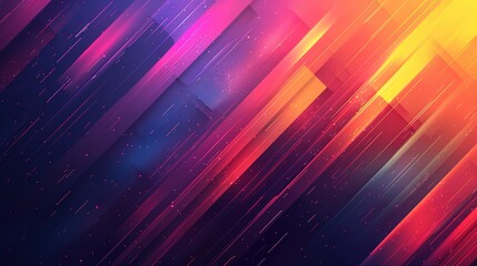 Fototapeta premium Abstract background with diagonal lines and bright colors.