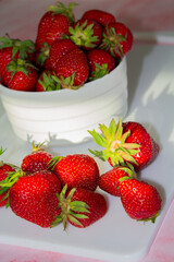 Les fraises du Québec parfaitement délicieuses