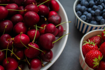 Les petits fruits colorés