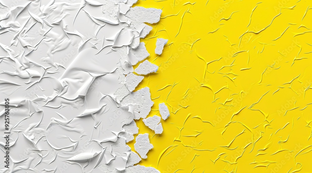 Wall mural yellow texture