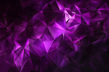 Fototapeta premium Polygon Abstract Violet a triangular shape, Abstract Purple Geometric Pattern