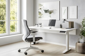 Modern Home Office Workspace